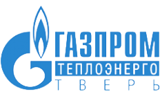 Логотип компании Газпром теплоэнерго Тверь