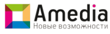 Логотип компании Амедиа-Тверь