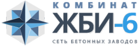 Логотип компании Комбинат ЖБИ-6